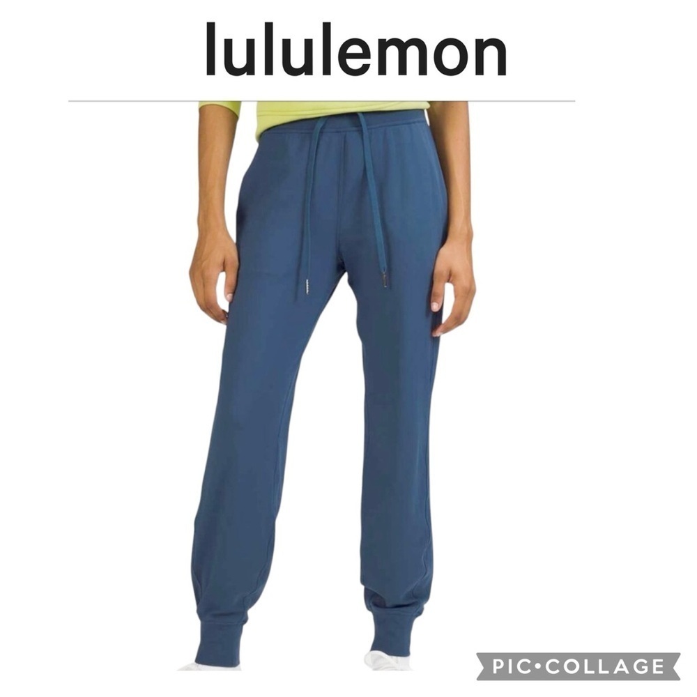 Lululemon Ready to Rulu jogger pants full length size 6 Mineral blue